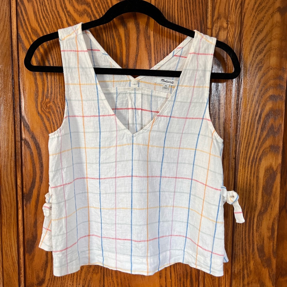 Madewell Cropped Top with ties